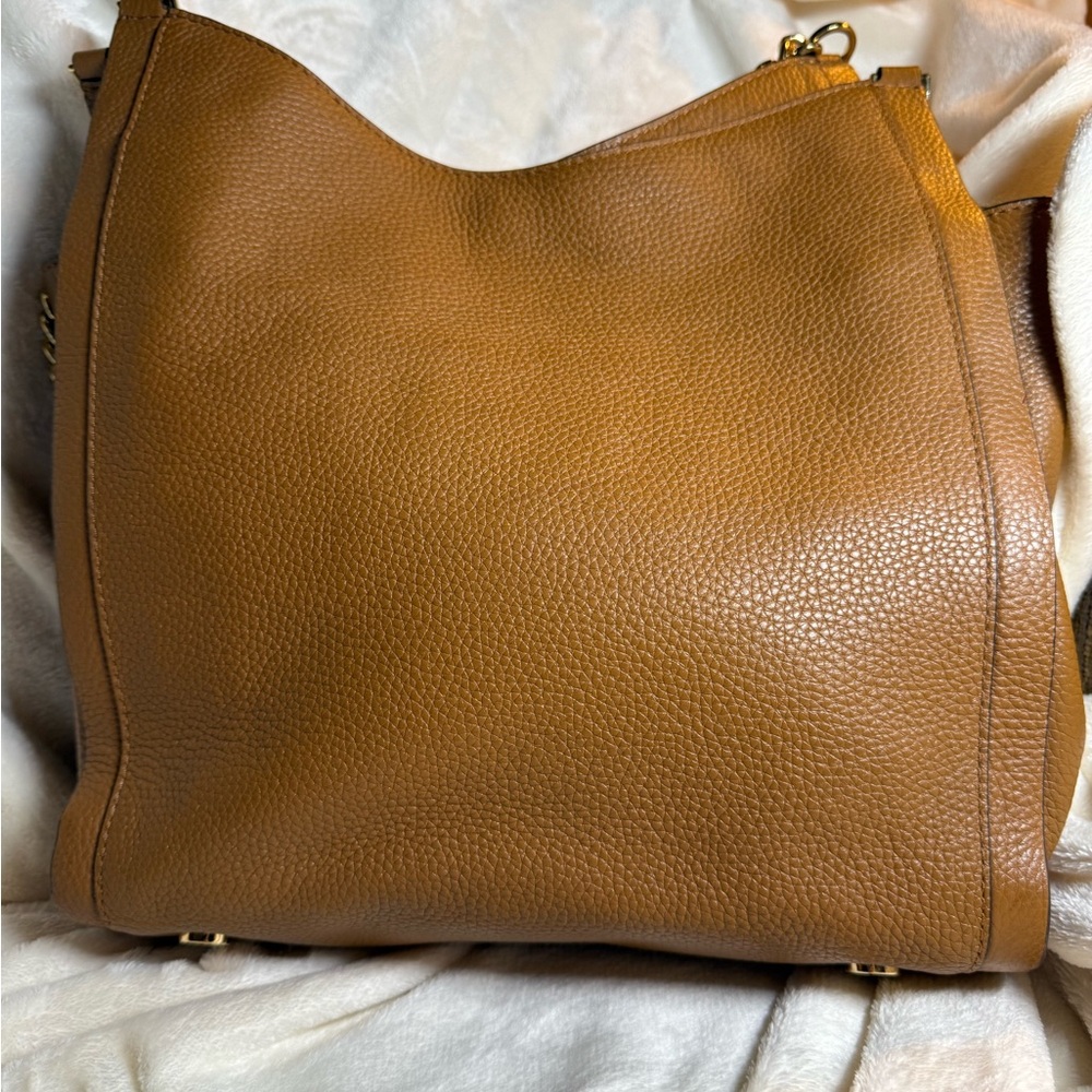 Michael Kors Tan Leather Shoulder Bag